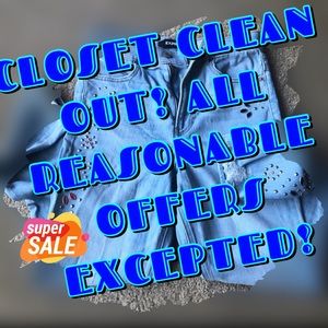 Closet Clean Out!! All reasonable offers accepted